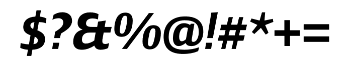Ardoise Std Bold Italic Font OTHER CHARS
