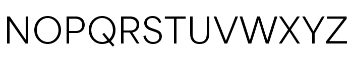 Area Extended Regular Font UPPERCASE