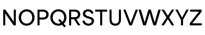 Area Extended SemiBold Font UPPERCASE