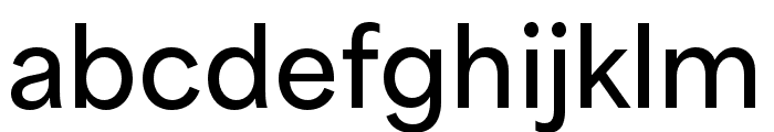 Area Extended SemiBold Font LOWERCASE