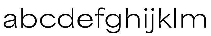 Area Inktrap Extended Regular Font LOWERCASE