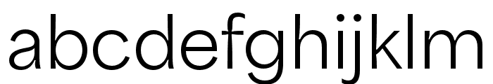 Area Inktrap Regular Font LOWERCASE