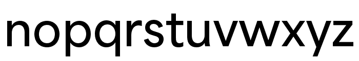 Area Normal SemiBold Font LOWERCASE