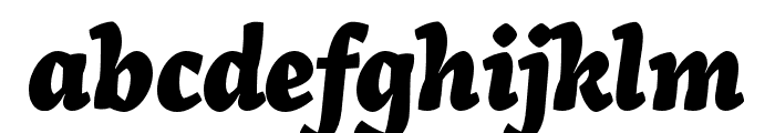 Arek Armenian Extrabold Italic Font LOWERCASE