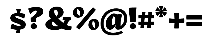 Arek Armenian Extrabold Font OTHER CHARS