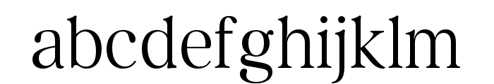 Argent CF Thin Font LOWERCASE