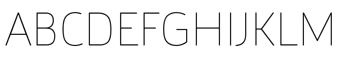 Argumentum Light Italic Font UPPERCASE