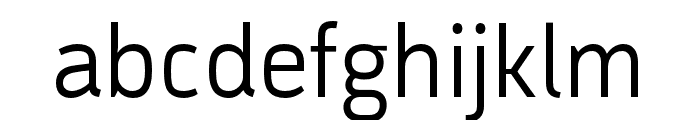 Argumentum Light Font LOWERCASE