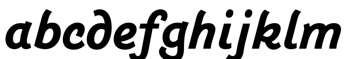 Arlette Medium Italic Font LOWERCASE