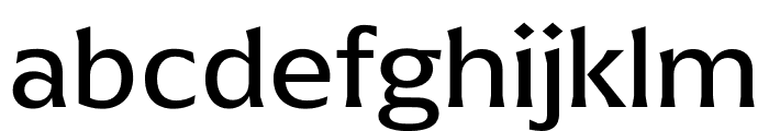 Arpona Regular Font LOWERCASE