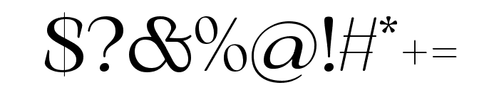 Arsenica Variable Regular Font OTHER CHARS