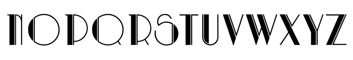 Artdeco MN Regular Font LOWERCASE