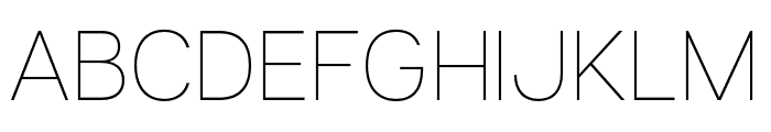 Articulat CF Thin Font UPPERCASE