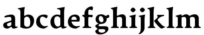 Artifex CF Heavy Font LOWERCASE
