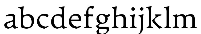 Artifex CF Light Font LOWERCASE