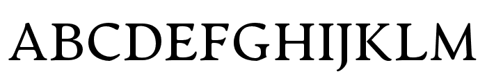 Artifex CF Regular Font UPPERCASE