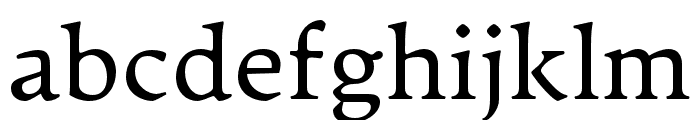 Artifex CF Regular Font LOWERCASE