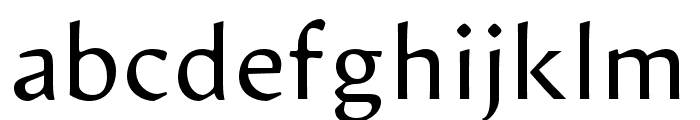 Artifex Hand CF Regular Font LOWERCASE