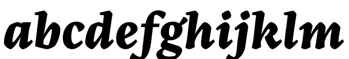 Artigo ExtraBold Italic Font LOWERCASE