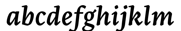 Artigo SemiBold Italic Font LOWERCASE