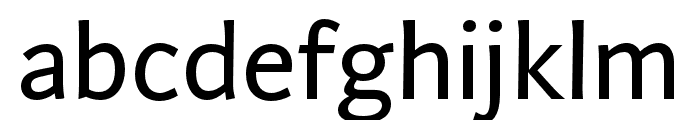 Arzachel Regular Font LOWERCASE