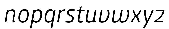 Ashemore Cond Regular Italic Font LOWERCASE