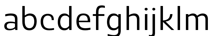 Ashemore Norm Regular Font LOWERCASE