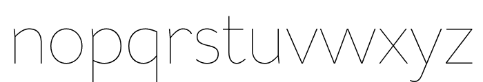 Asterisk Sans Variable Regular Font LOWERCASE