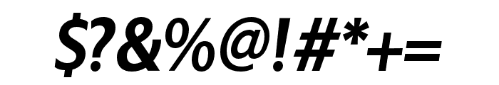 Astoria Medium Italic Font OTHER CHARS