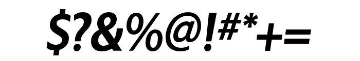 Astoria Sans Medium Italic Font OTHER CHARS