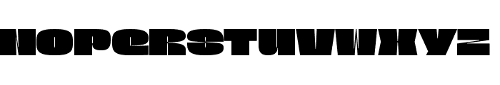 Astronef Std Super Wide Font UPPERCASE