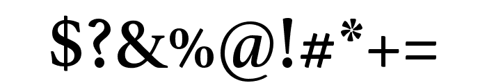 Athelas Arabic Regular Font OTHER CHARS