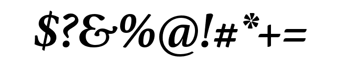 Athelas Bold Italic Font OTHER CHARS