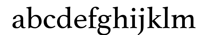 Athelas Regular Font LOWERCASE