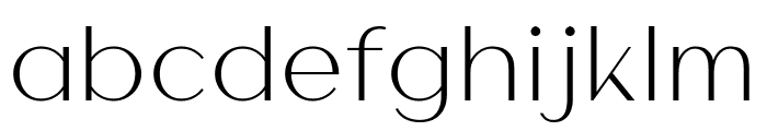 Athena Light Font LOWERCASE