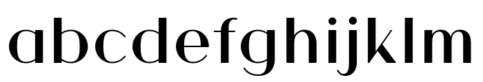 Athena Regular Font LOWERCASE