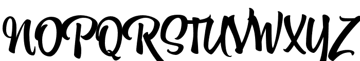 Atocha Regular Font UPPERCASE