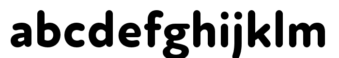 Atten Round New ExtraBold Font LOWERCASE