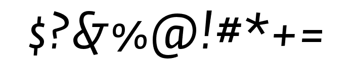 Auto Pro Regular Italic 1 Font OTHER CHARS