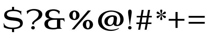 Aviano Serif Regular Font OTHER CHARS