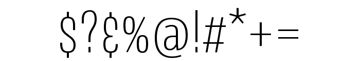 Avory I Latin Thin Font OTHER CHARS