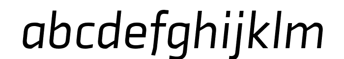 Axia Italic Font LOWERCASE