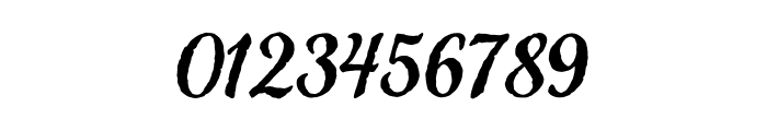 Azalea Rough Regular Font OTHER CHARS