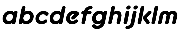 BC Alphapipe Bold Italic Font LOWERCASE