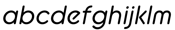BC Alphapipe Italic Font LOWERCASE