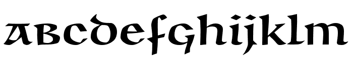 BC Unciala Grand Font LOWERCASE