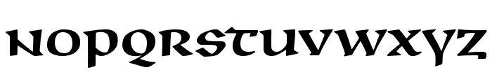 BC Unciala Regular Font LOWERCASE