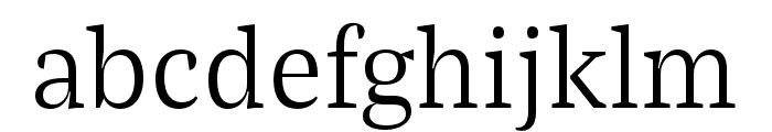Bagatela Light Font LOWERCASE