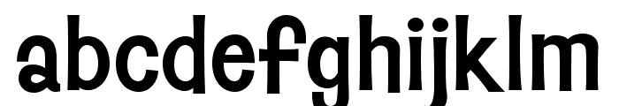 BaileywickJFGothic Regular Font LOWERCASE
