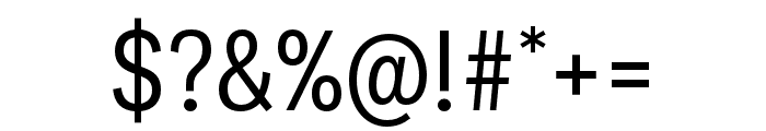 Ballinger Condensed Regular Font OTHER CHARS